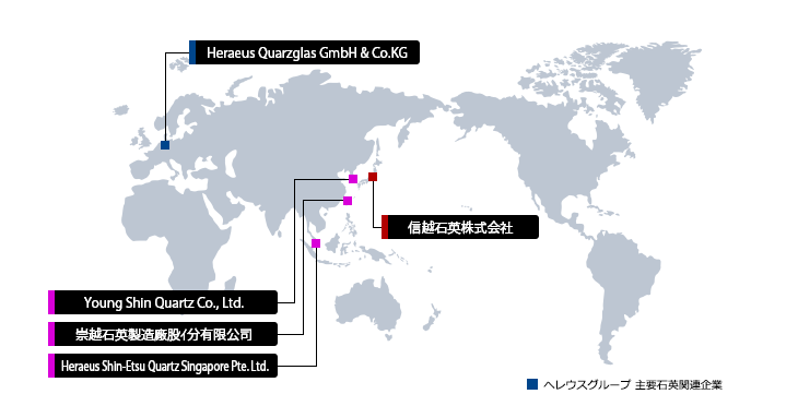 海外関係会社地図