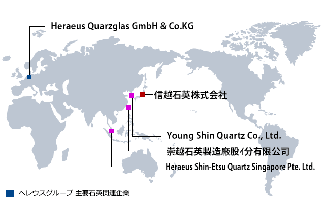 海外関係会社地図